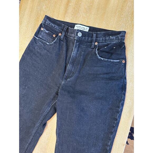 Abercrombie & Fitch The Ankle Straight Ultra High Rise jean - Picture 2 of 7